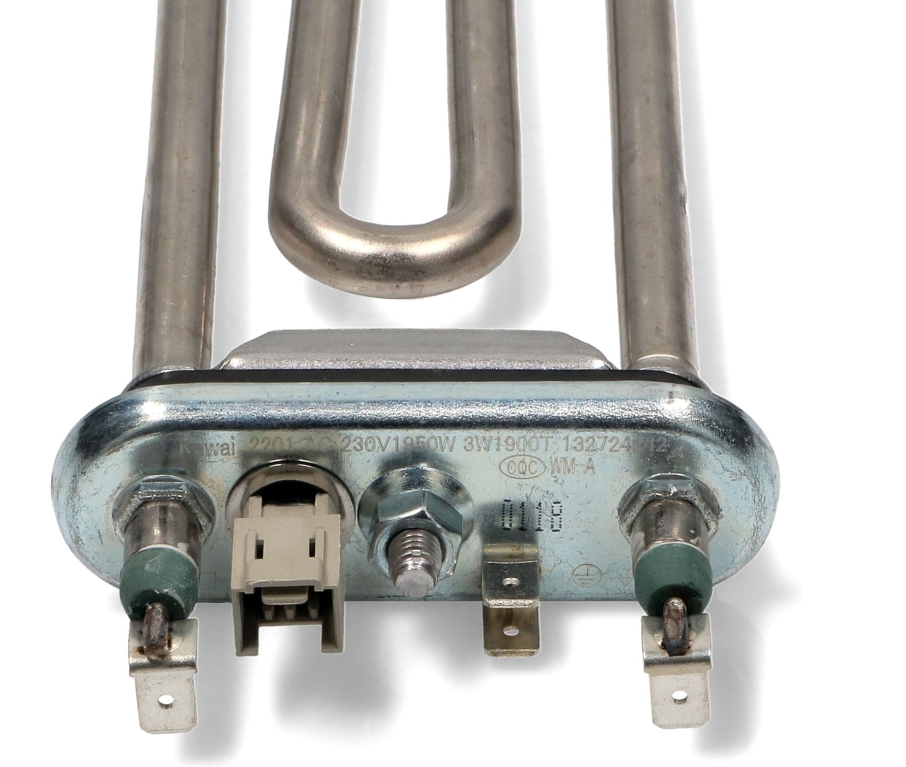 RESISTENZA CON 2 TERMOFUSIBILI + NTC 1950W LAVATRICE REX ELECTROLUX 1327242416 in prodotto EuroStore07 - Alatri, commercioVirtuoso.it