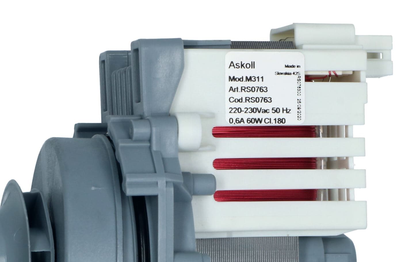 MOTORE MOTOPOMPA LAVASTOVIGLIE SINCRONA ARISTON INDESIT 256523 303737 C00303737 in prodotto EuroStore07 - Alatri, commercioVirtuoso.it