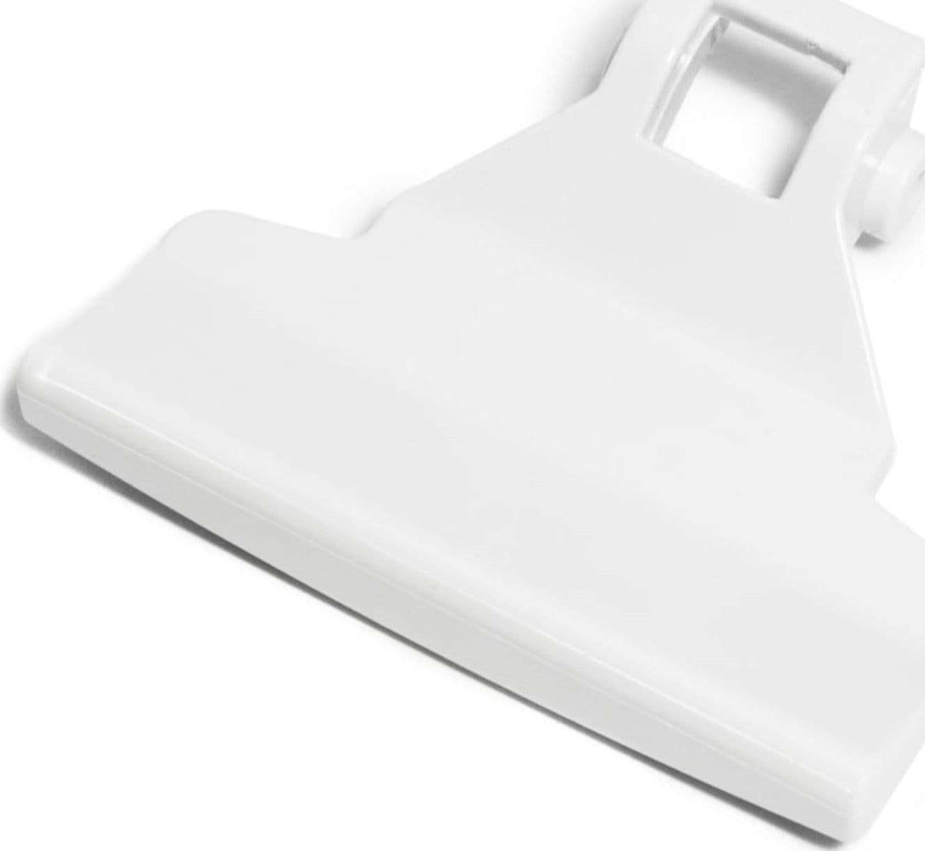 MANIGLIA OBLÒ BIANCA PER LAVATRICE REX ELECTROLUX ZANUSSI 1242060000 in prodotto EuroStore07 - Alatri, commercioVirtuoso.it