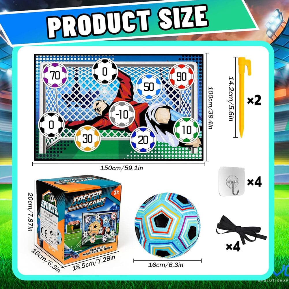 Set da Gioco Pallone da Calcio Morbido per Bambini Interno e Esterno Idea Regalo in Calcio Esplodia - Napoli, commercioVirtuoso.it