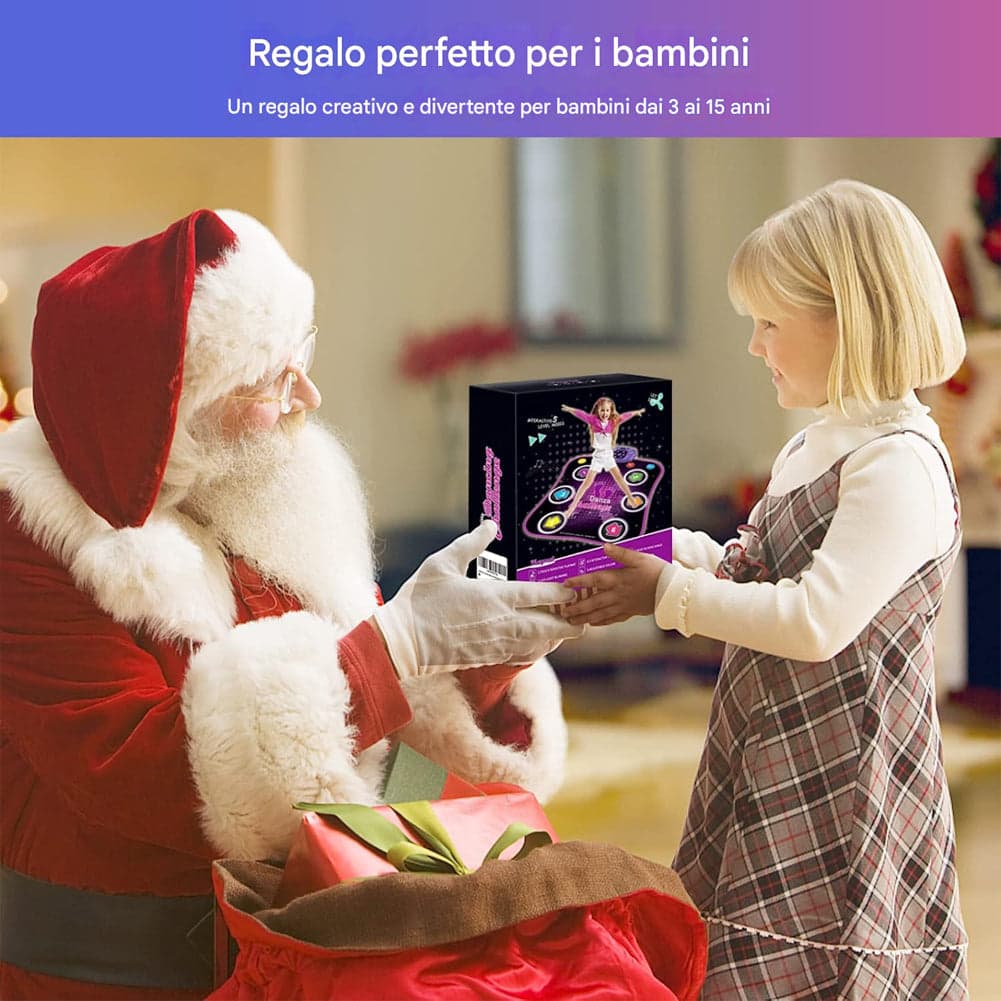 Tappetino da Ballo per Bambini con Bluetooth Tappeto Musicale Gioco Idea Regalo in Tappetini da ballo Esplodia - Napoli, commercioVirtuoso.it
