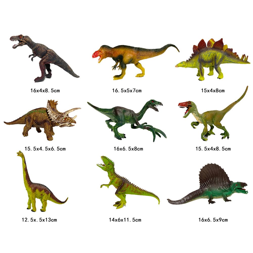 Playset Dinosauri 15 Pezzi con Custodia e Tappetino Dino T-Rex Idea Regalo in Dinosauri e creature preistoriche Esplodia - Napoli, commercioVirtuoso.it