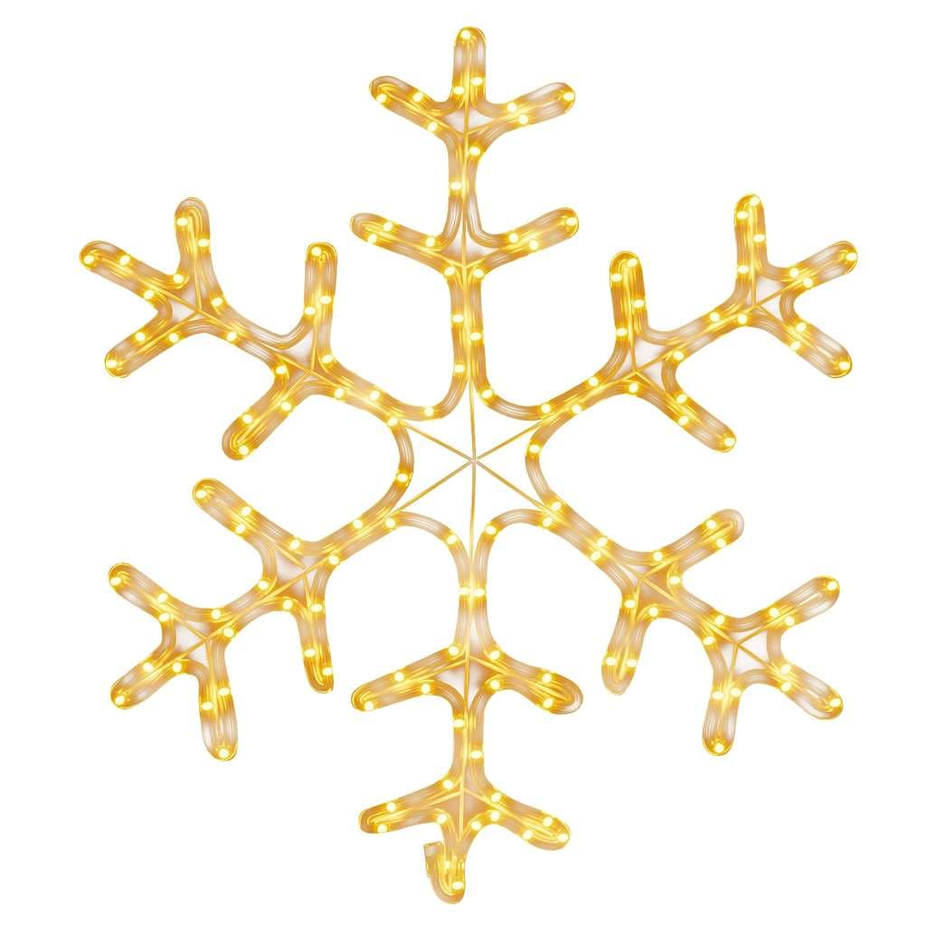 Fiocco di Neve 144 LED Figura Natalizia Bianco Caldo 59x59 cm per Esterni in Oggettistica Esplodia - Napoli, commercioVirtuoso.it