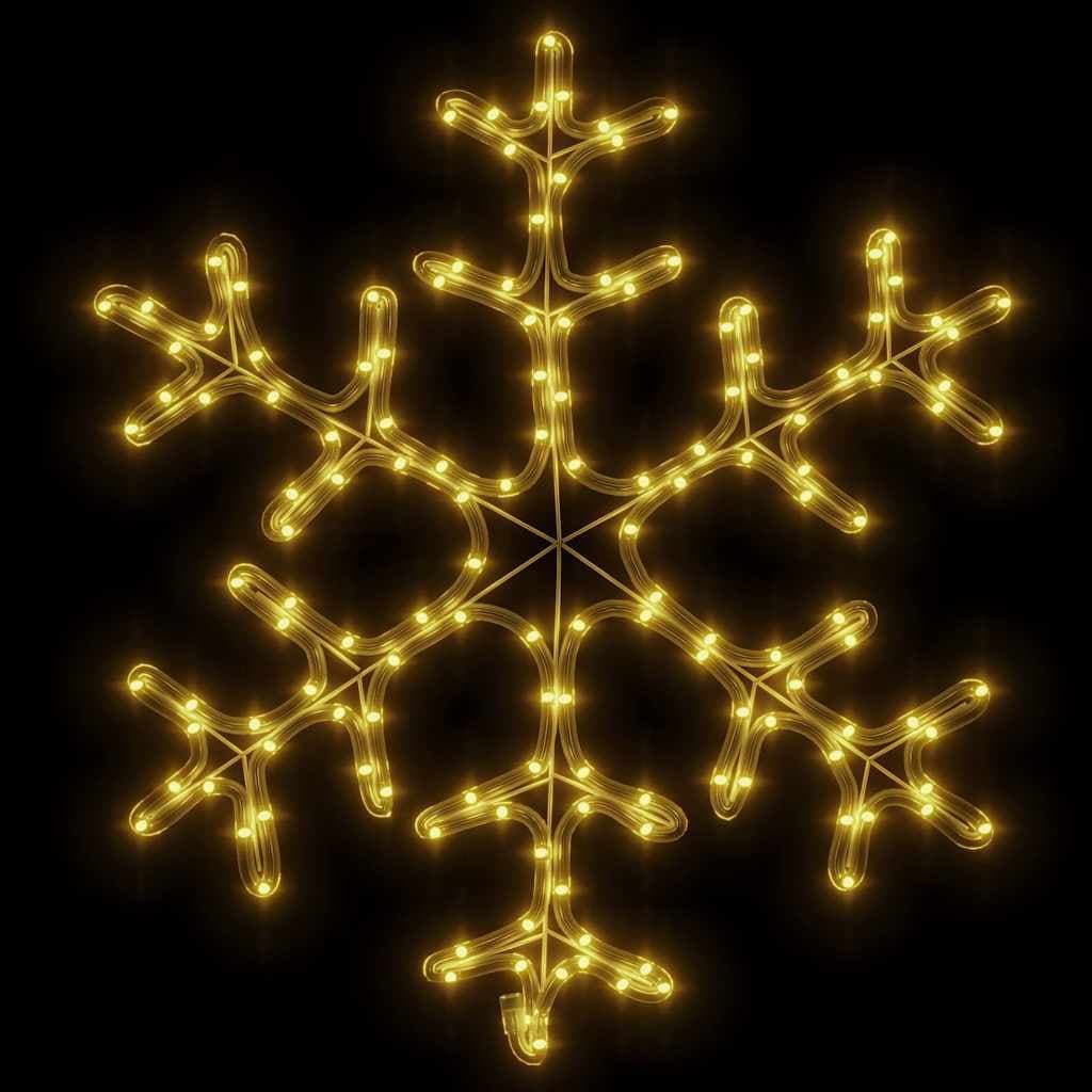 Fiocco di Neve 144 LED Figura Natalizia Bianco Caldo 59x59 cm per Esterni in Oggettistica Esplodia - Napoli, commercioVirtuoso.it