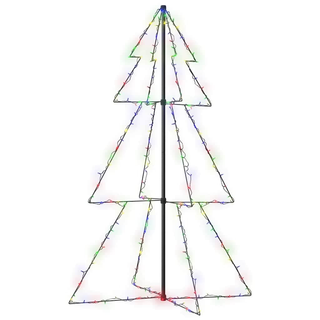 Albero di Natale a Cono Luminoso 200 Led per Interno Esterno H. 150cm Diam. 98cm in Alberi di natale artificiali Esplodia - Napoli, commercioVirtuoso.it
