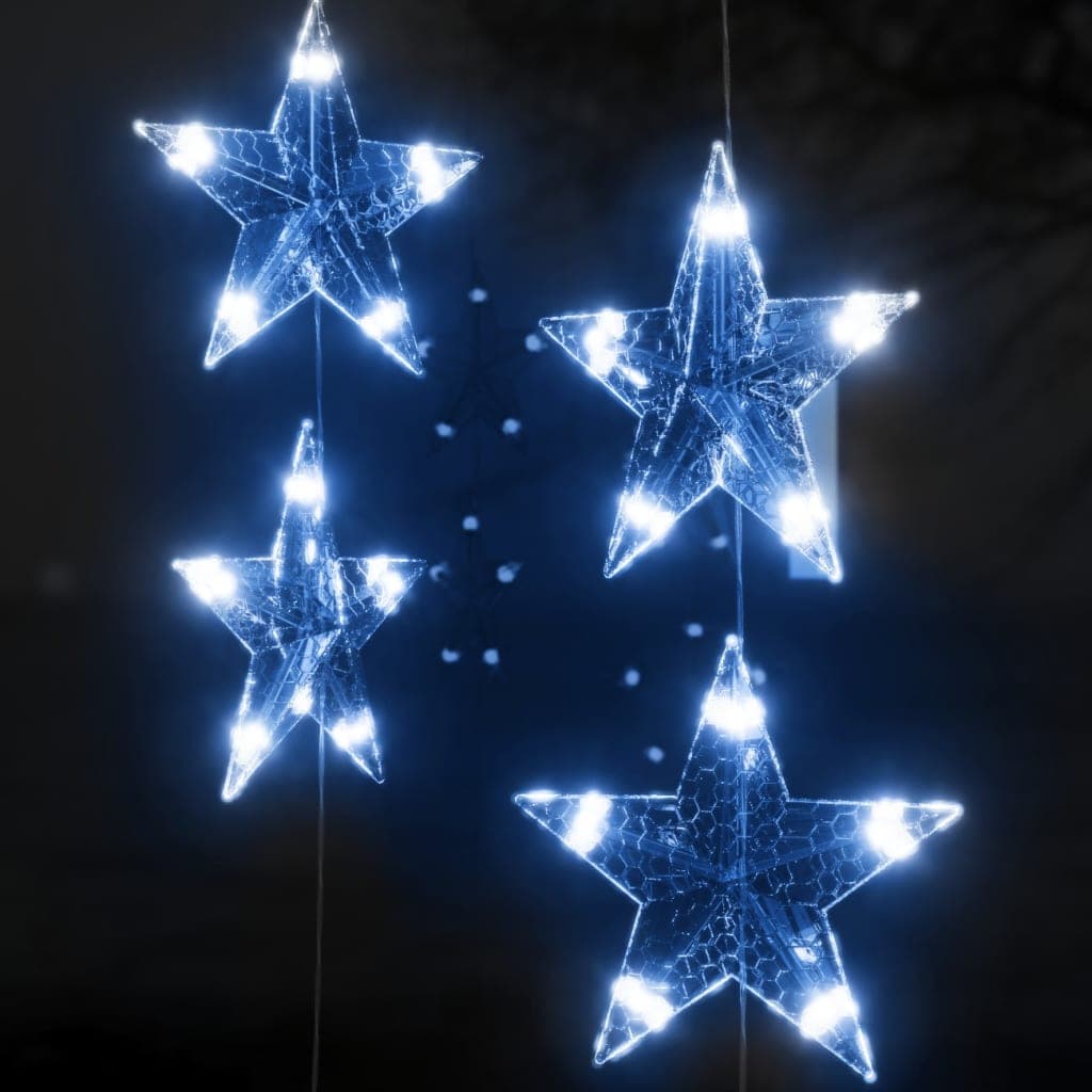 Luci Fatate a Stella 200 LED Blu 8 Funzioni con USB per Interni e Esterni in Catene luminose Esplodia - Napoli, commercioVirtuoso.it