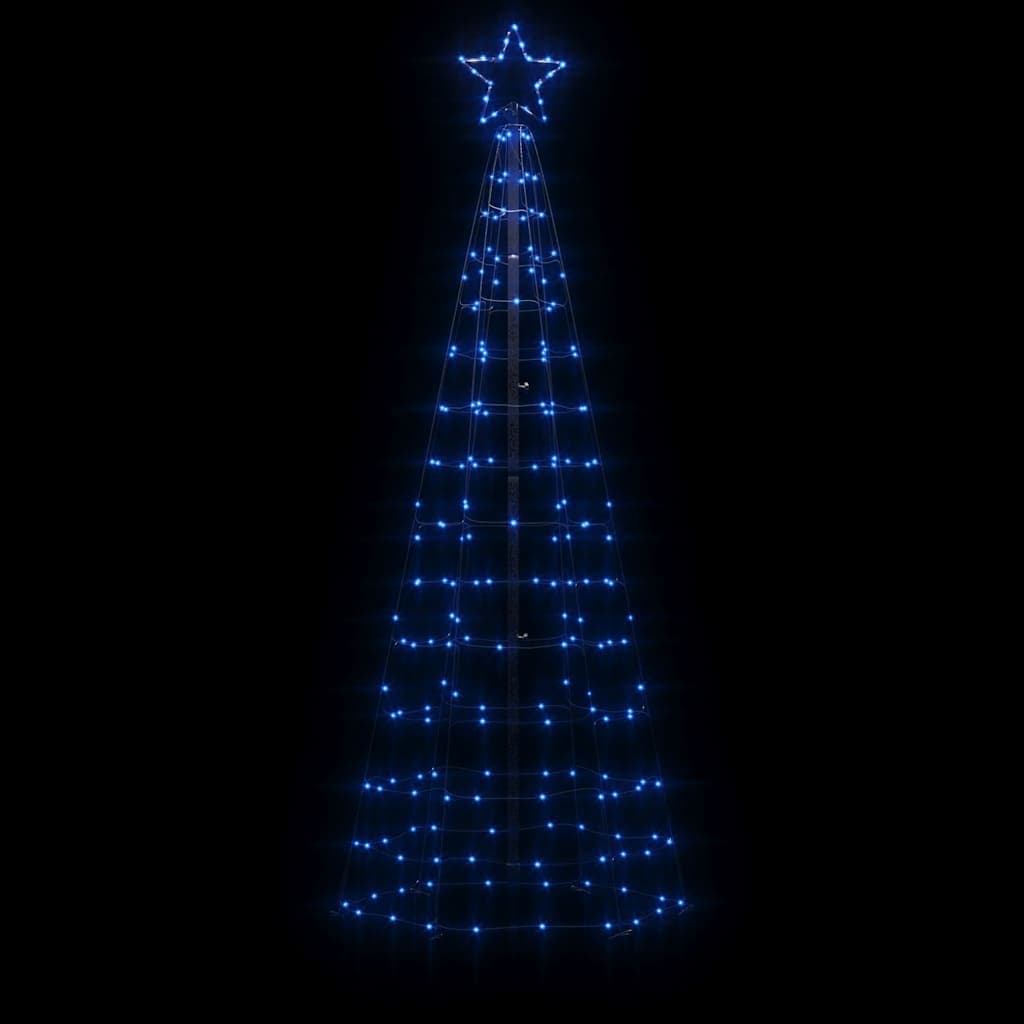 Albero di Natale a LED con Punte 220 LED Blu 180 cm in Alberi di natale artificiali Esplodia - Napoli, commercioVirtuoso.it