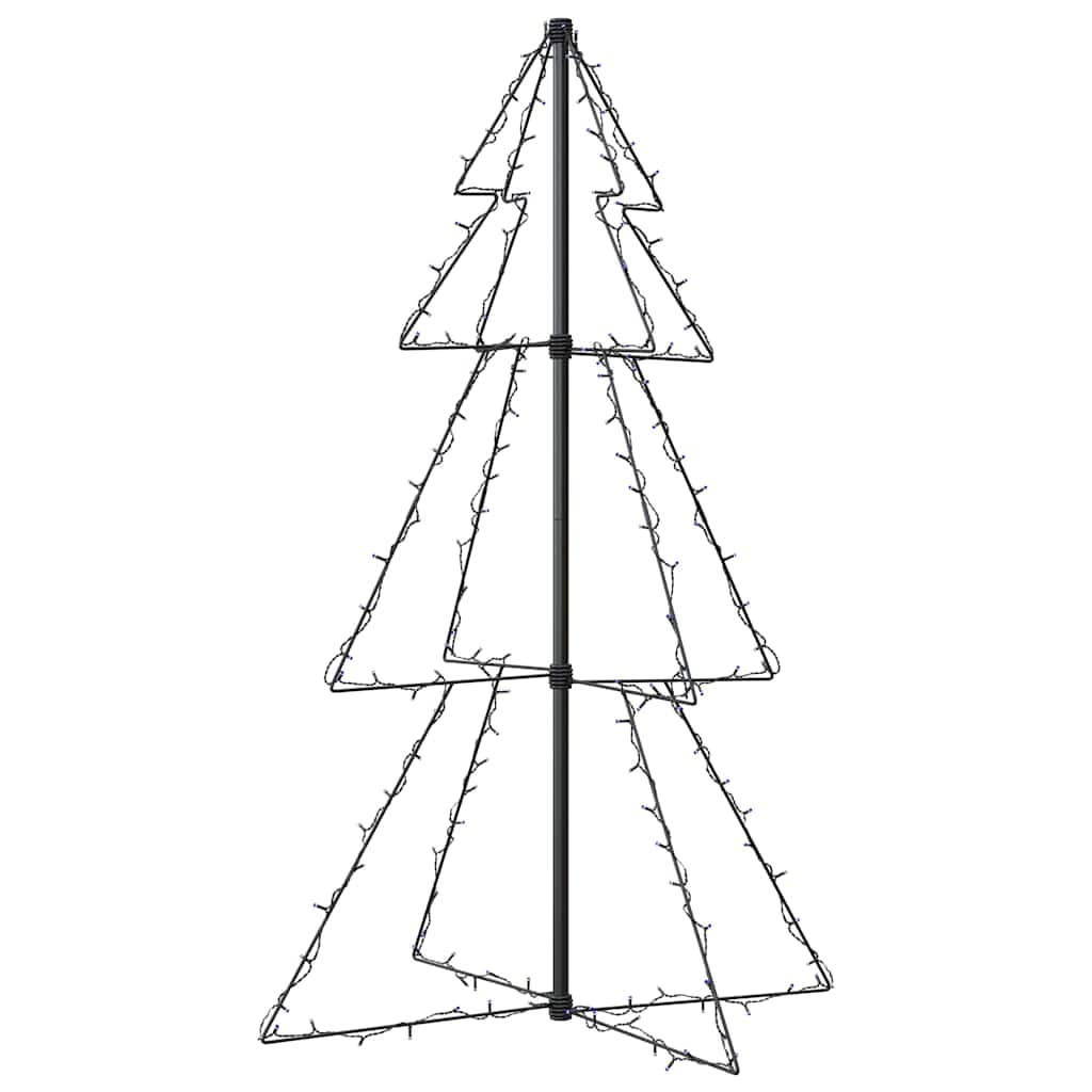 Albero di Natale a Cono 160 LED per Interni Esterni 78x120 cm in Alberi di natale artificiali Esplodia - Napoli, commercioVirtuoso.it