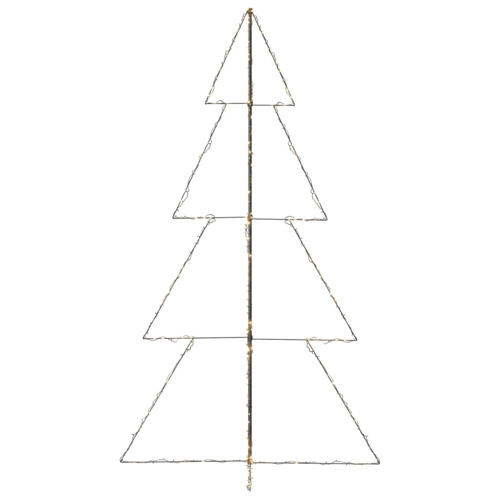 Albero di Natale a Cono 360 LED per Interni Esterni 143x250 cm in Catene luminose Esplodia - Napoli, commercioVirtuoso.it