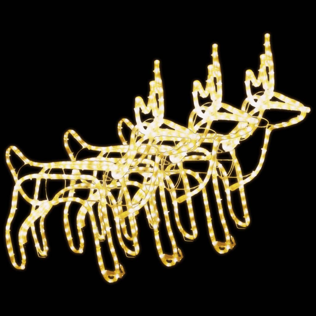 Renne 3 Pz con Luci LED Bianco Caldo Figure Natalizie  60x30x60 cm per Esterni in Oggettistica Esplodia - Napoli, commercioVirtuoso.it