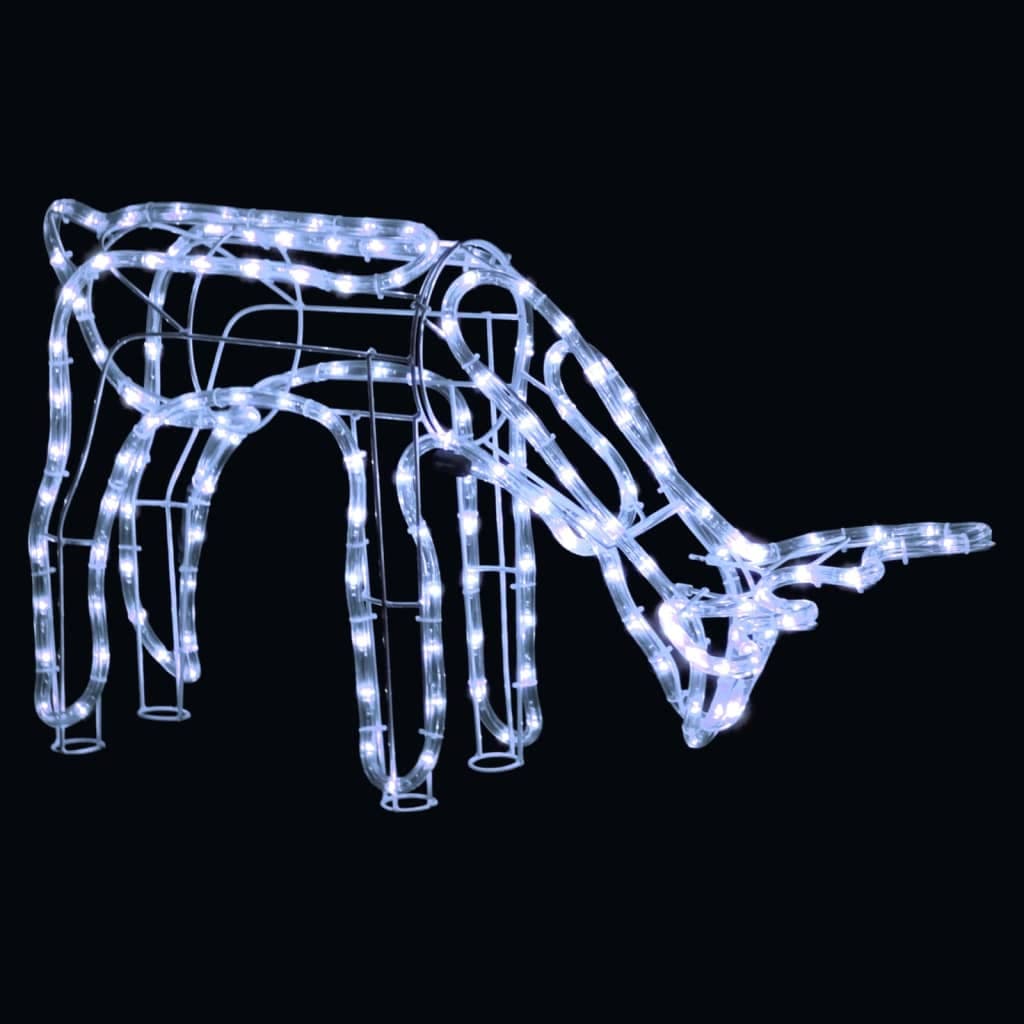 Renna con 144 Luci LED Bianco Freddo Figura Natalizia 73x31x45 cm per Esterni in Oggettistica Esplodia - Napoli, commercioVirtuoso.it