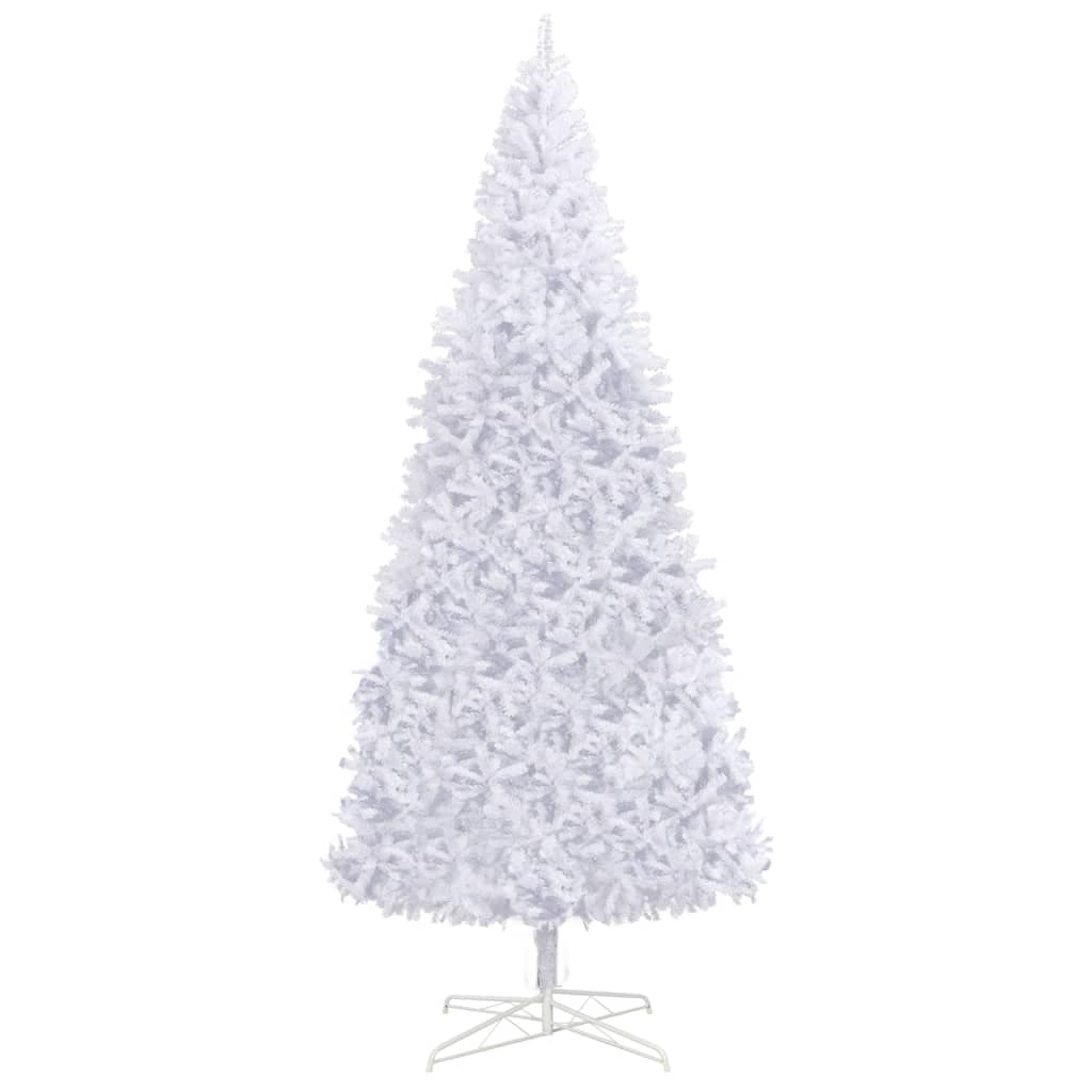 Albero di Natale Artificiale 400 cm Bianco in PVC con 3670 Rami e Base 120 cm in Alberi di natale artificiali Esplodia - Napoli, commercioVirtuoso.it