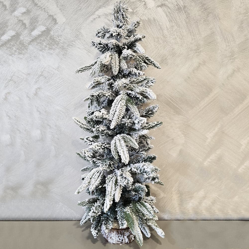 Albero di Natale Innevato 90cm con 54 Rami e Neve Effetto Realistico Base Tronco in Alberi di natale artificiali Esplodia - Napoli, commercioVirtuoso.it
