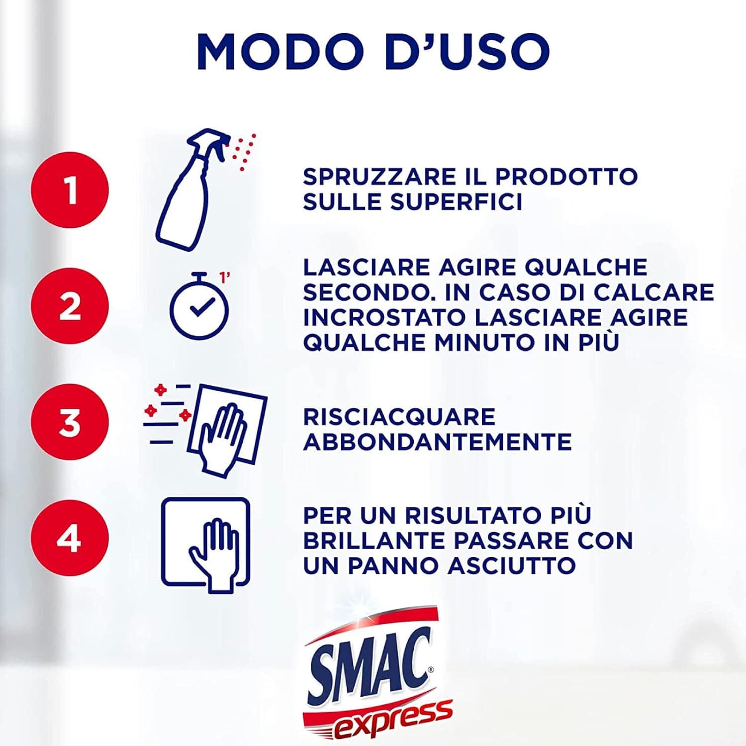 4 x Smac Express Scioglicalcare Igienizzante Anticalcare Bagno Profumato Spray in Prodotti anticalcare Esplodia - Napoli, commercioVirtuoso.it