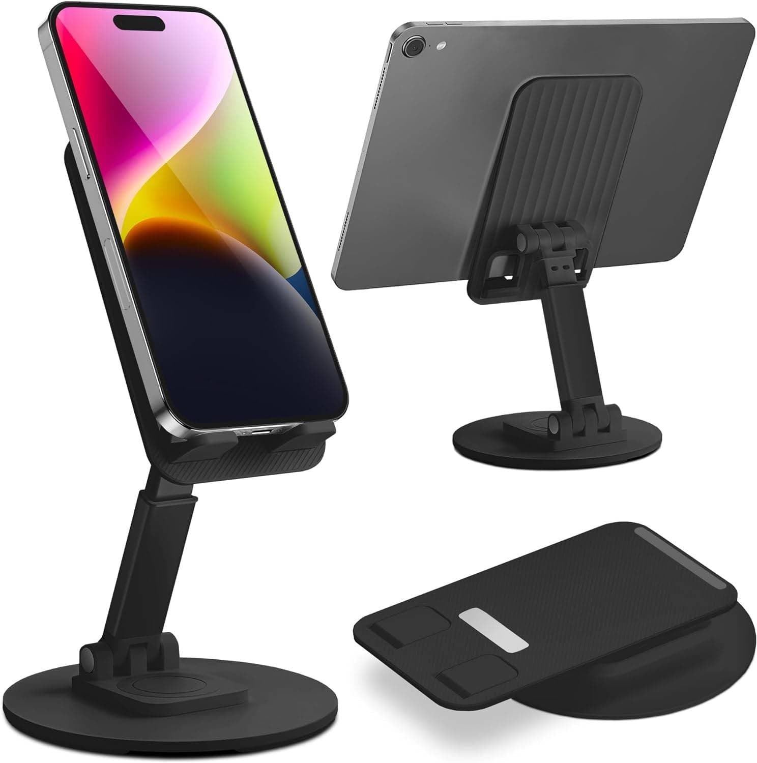 SUPPORTO DA TAVOLO PER TABLET SMARTPHONE UNIVERSALE CON BASE E SNODO REGOLABILE in Supporti Trade Shop italia - Napoli, commercioVirtuoso.it