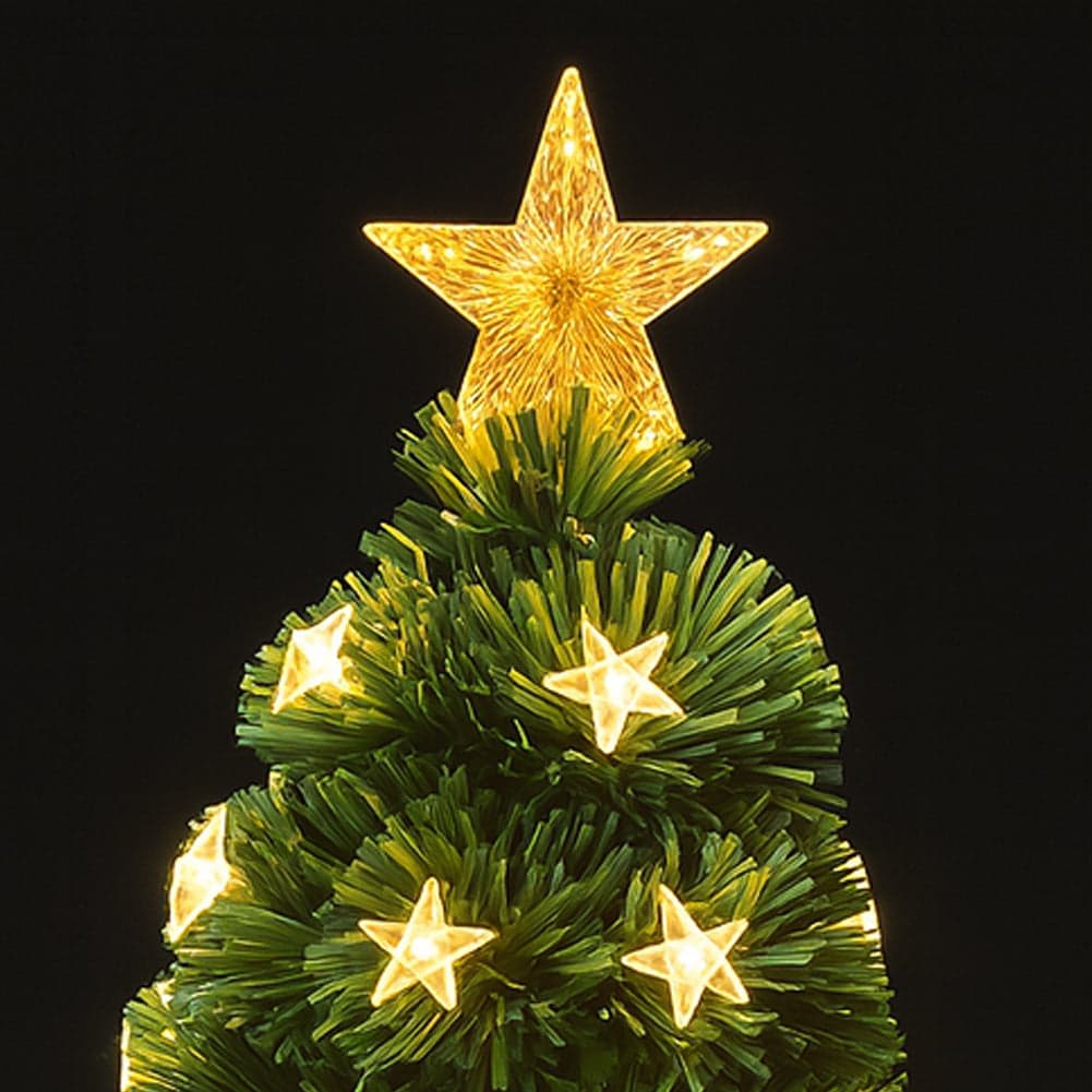 Albero di Natale 60 cm Stelle Led Bianco Caldo Base Tronco Alberello Natalizio in Alberi di natale artificiali Esplodia - Napoli, commercioVirtuoso.it