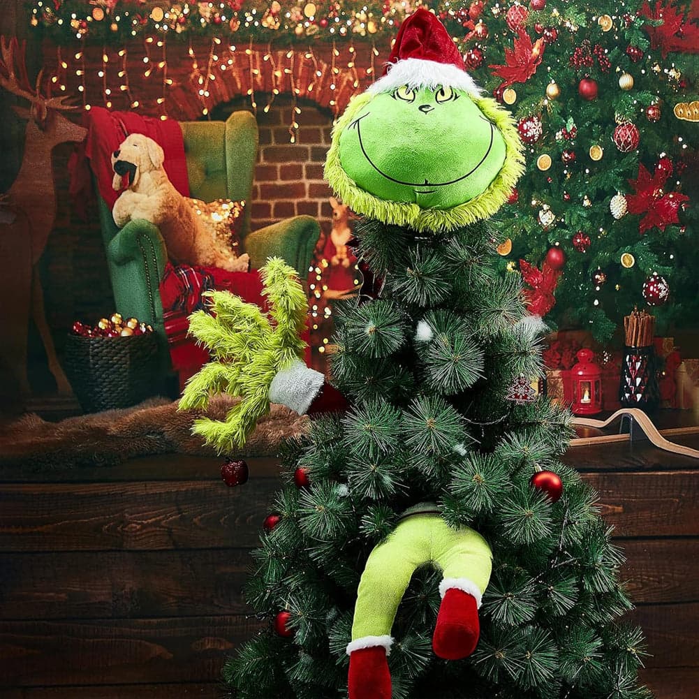 Puntale per Albero di Natale Pupazzo Verde Peluche Addobbo Fuori Porta Natalizio in Punte albero di Natale Esplodia - Napoli, commercioVirtuoso.it