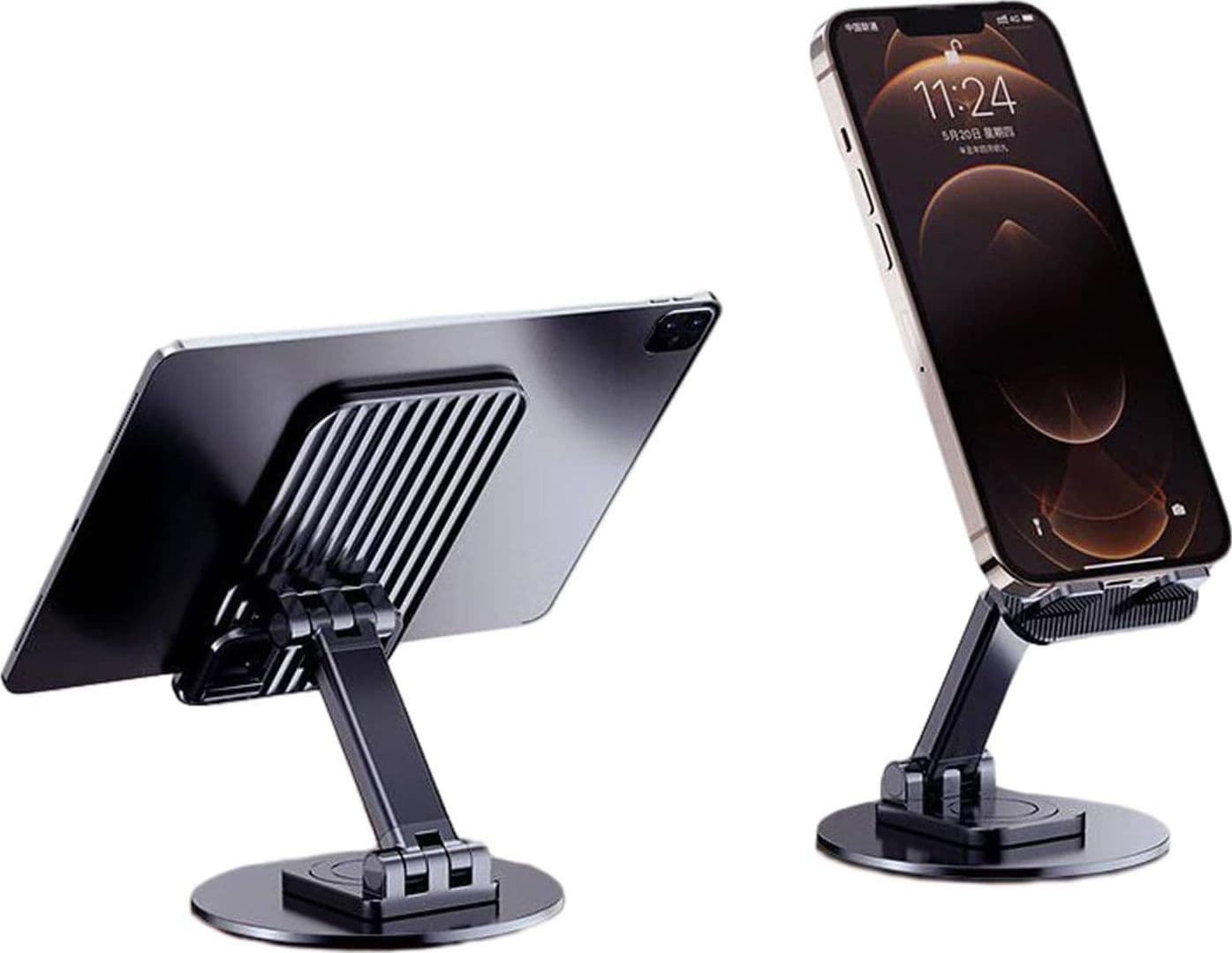 SUPPORTO DA TAVOLO PER TABLET SMARTPHONE UNIVERSALE CON BASE E SNODO REGOLABILE in Supporti Trade Shop italia - Napoli, commercioVirtuoso.it