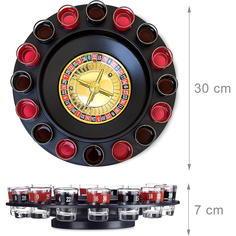 Roulette Russa Alcolica da Tavolo 16 Bicchierini Gioco da Tavola Party Adulti in Giochi alcolici Esplodia - Napoli, commercioVirtuoso.it