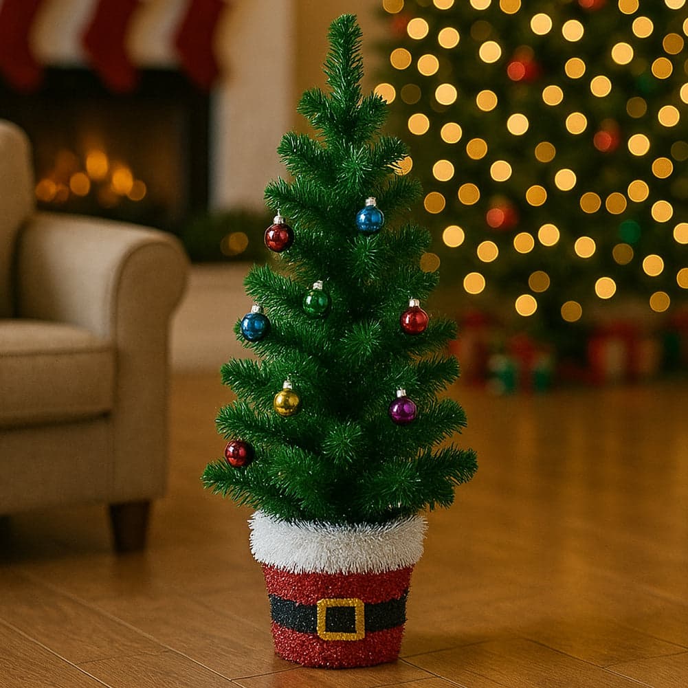 Albero di Natale in Filo 90 cm Palline Natalizie Alberello Natalizio Addobbato in Palle e palline Esplodia - Napoli, commercioVirtuoso.it