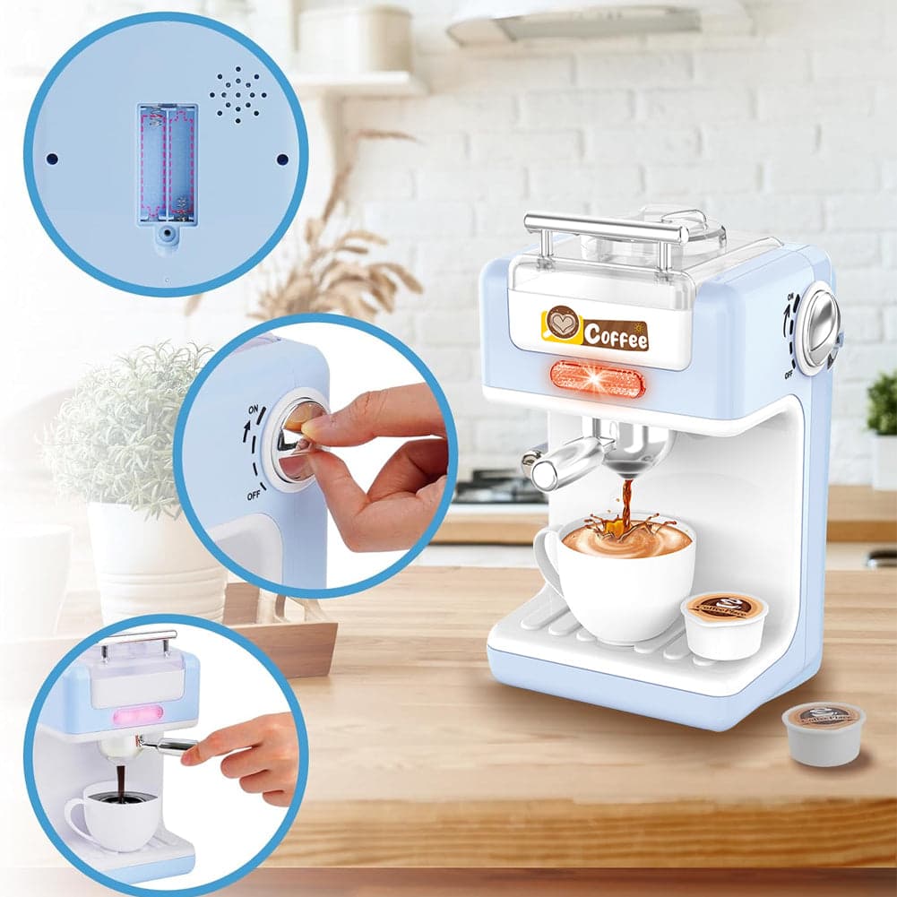 Macchina del Caffè Giocattolo per Bambini Macchinetta con Luci Suoni Idea Regalo in Elettrodomestici giocattolo Esplodia - Napoli, commercioVirtuoso.it