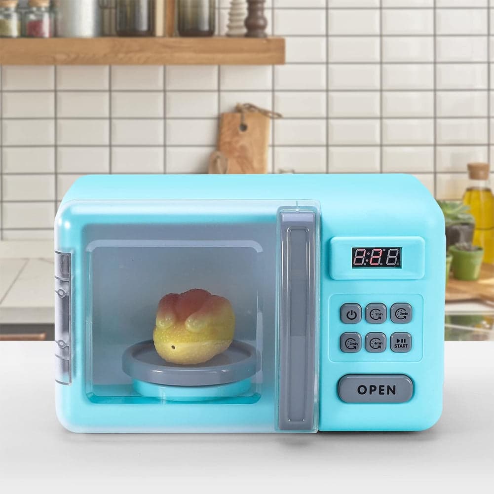 Forno a Microonde Giocattolo per Bambini Luci Suoni e 18 Accessori Idea Regalo in Kit utensili cucina Esplodia - Napoli, commercioVirtuoso.it