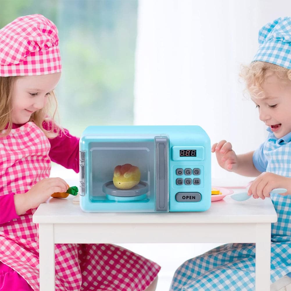 Forno a Microonde Giocattolo per Bambini Luci Suoni e 18 Accessori Idea Regalo in Kit utensili cucina Esplodia - Napoli, commercioVirtuoso.it