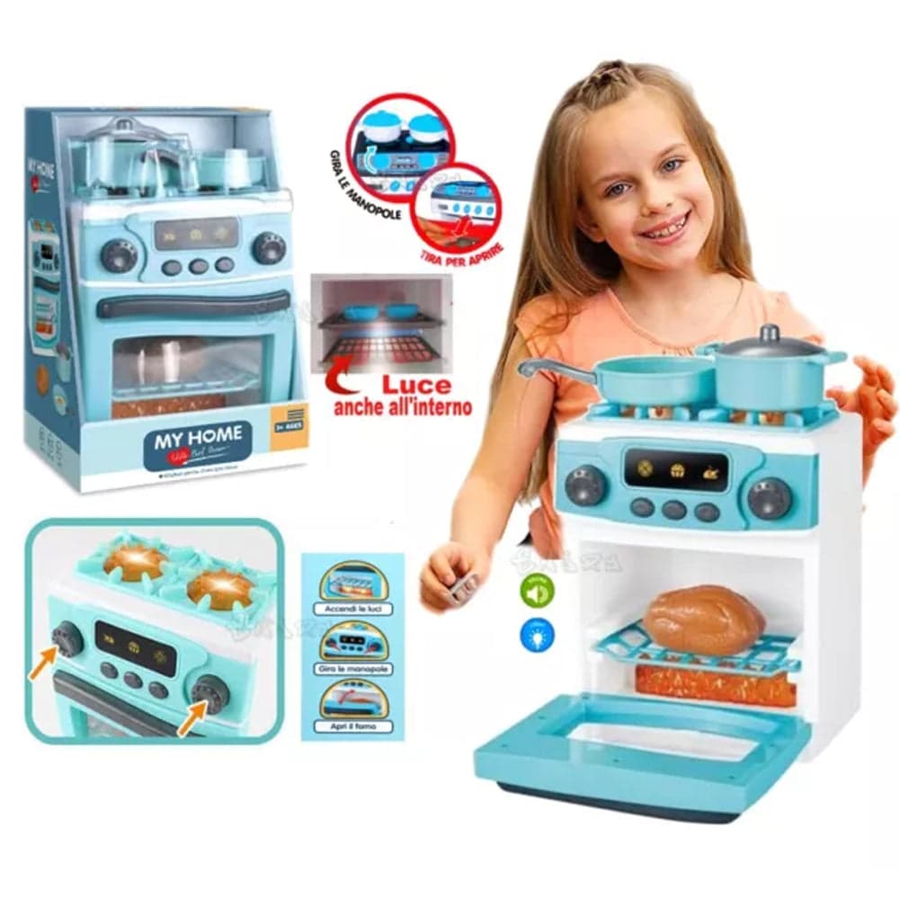 Cucina con Forno Elettrodomestici Giocattolo per Bambini Cucinino Luci e Suoni in Elettrodomestici giocattolo Esplodia - Napoli, commercioVirtuoso.it