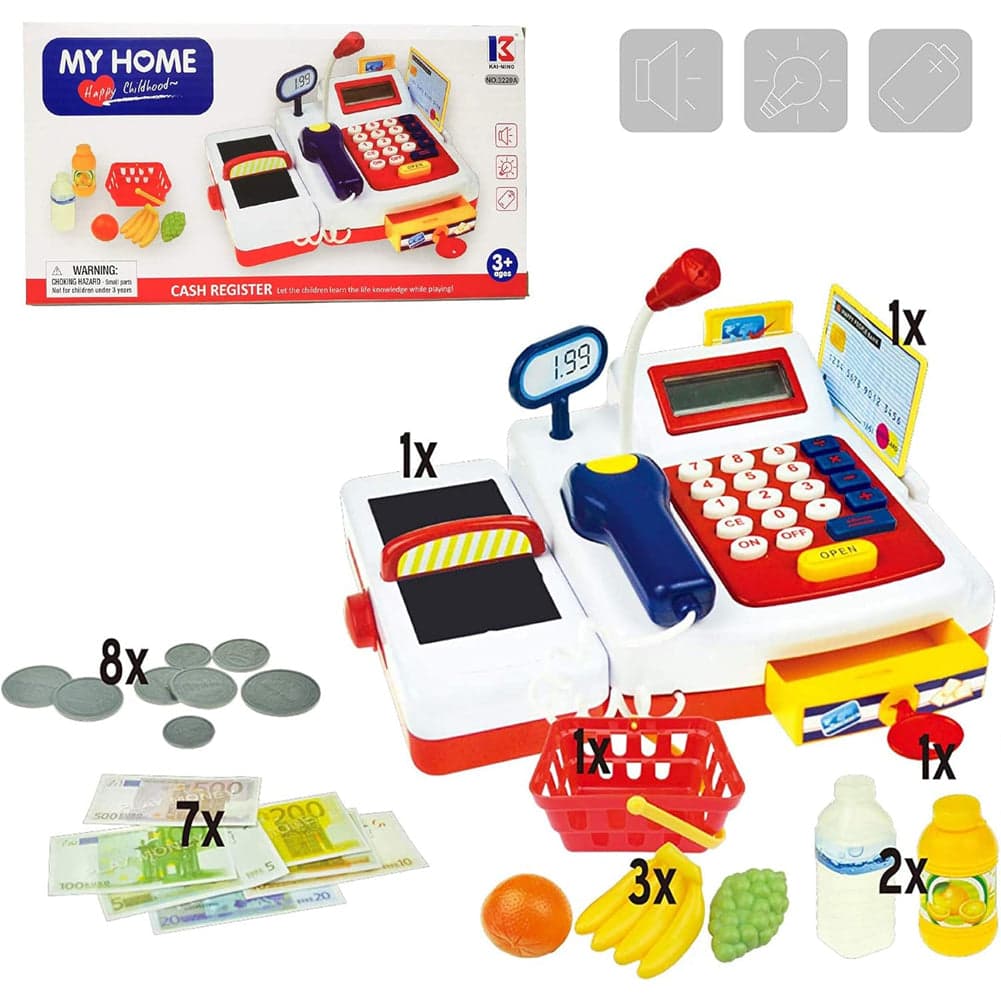 Registratore di Cassa Giocattolo per Bambini con Soldi Luci e Suoni Idea Regalo in Negozi e accessori Esplodia - Napoli, commercioVirtuoso.it