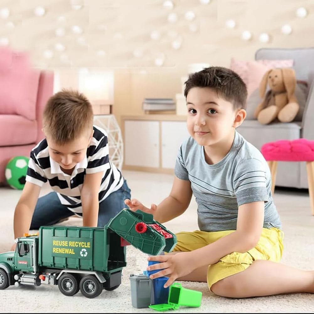 Camion della Spazzatura Giocattolo per Bambini con Luci e Suoni Idea Regalo in Camion Esplodia - Napoli, commercioVirtuoso.it