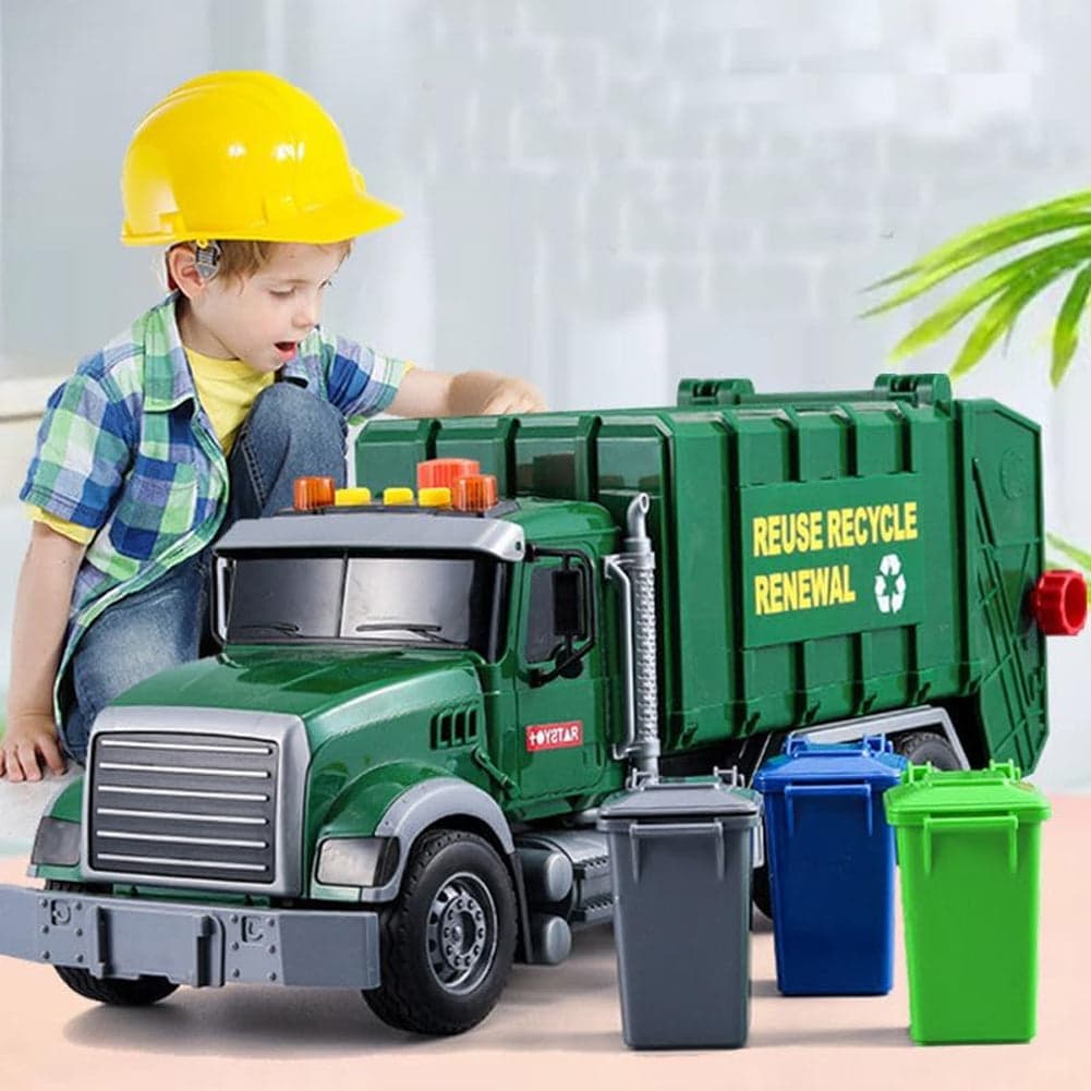 Camion della Spazzatura Giocattolo per Bambini con Luci e Suoni Idea Regalo in Camion Esplodia - Napoli, commercioVirtuoso.it