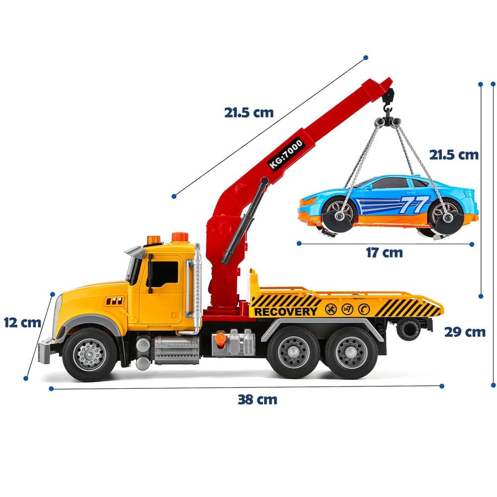 Carro Attrezzi Giocattolo per Bambini Luci e Suoni Camion Soccorso Idea Regalo in Camion Esplodia - Napoli, commercioVirtuoso.it