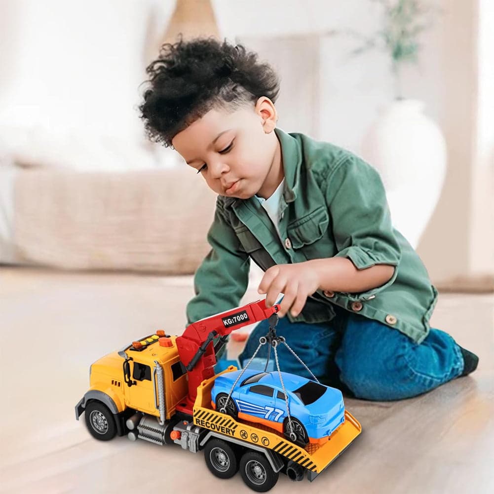 Carro Attrezzi Giocattolo per Bambini Luci e Suoni Camion Soccorso Idea Regalo in Camion Esplodia - Napoli, commercioVirtuoso.it