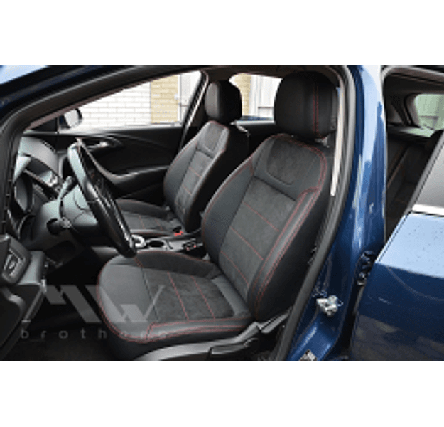 Coprisedili su misura per Opel Astra J (2009-2015), Leather Style in Set per interni Autooggetti.it - Roma, commercioVirtuoso.it