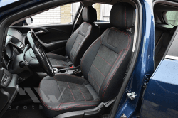 Coprisedili su misura per Opel Astra J (2009-2015), Leather Style in Set per interni Autooggetti.it - Roma, commercioVirtuoso.it