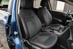 Coprisedili su misura per Opel Astra J (2009-2015), Leather Style in Set per interni Autooggetti.it - Roma, commercioVirtuoso.it