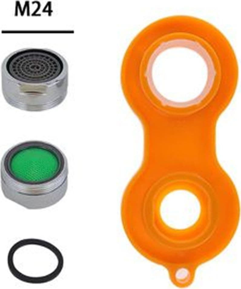 SET 4 PEZZI AERATORE PER RUBINETTO M24 IN ABS FILTRO ROMPIGETTO CON CHIAVE 59033 in Aeratori Trade Shop italia - Napoli, commercioVirtuoso.it