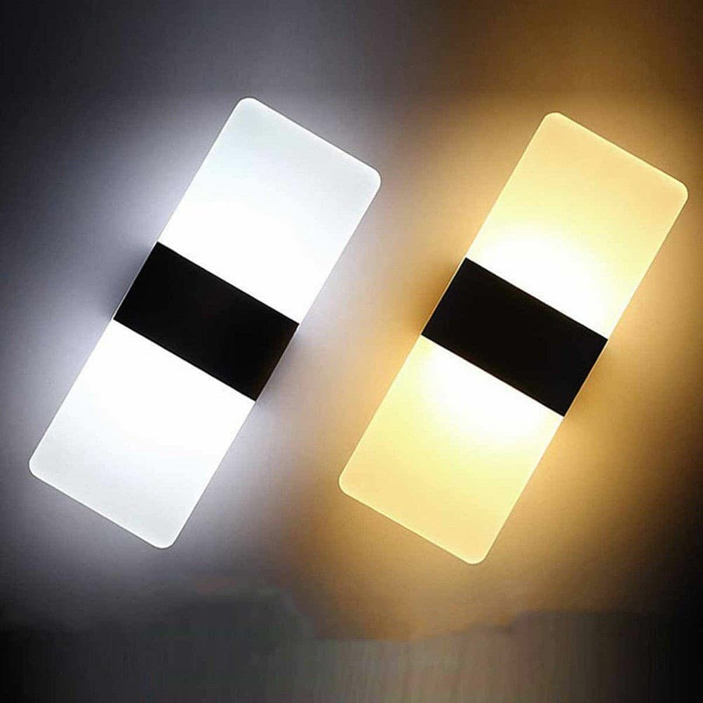 APPLIQUE CUBO A LED DA 12W IN VETRO FARETTO DA PARETE MURO LUCE PER INTERNI IP20 in Lampade da parete Trade Shop italia - Napoli, commercioVirtuoso.it