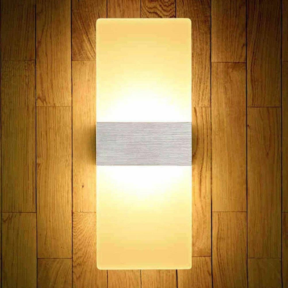 APPLIQUE CUBO A LED DA 12W IN VETRO FARETTO DA PARETE MURO LUCE PER INTERNI IP20 in Lampade da parete Trade Shop italia - Napoli, commercioVirtuoso.it