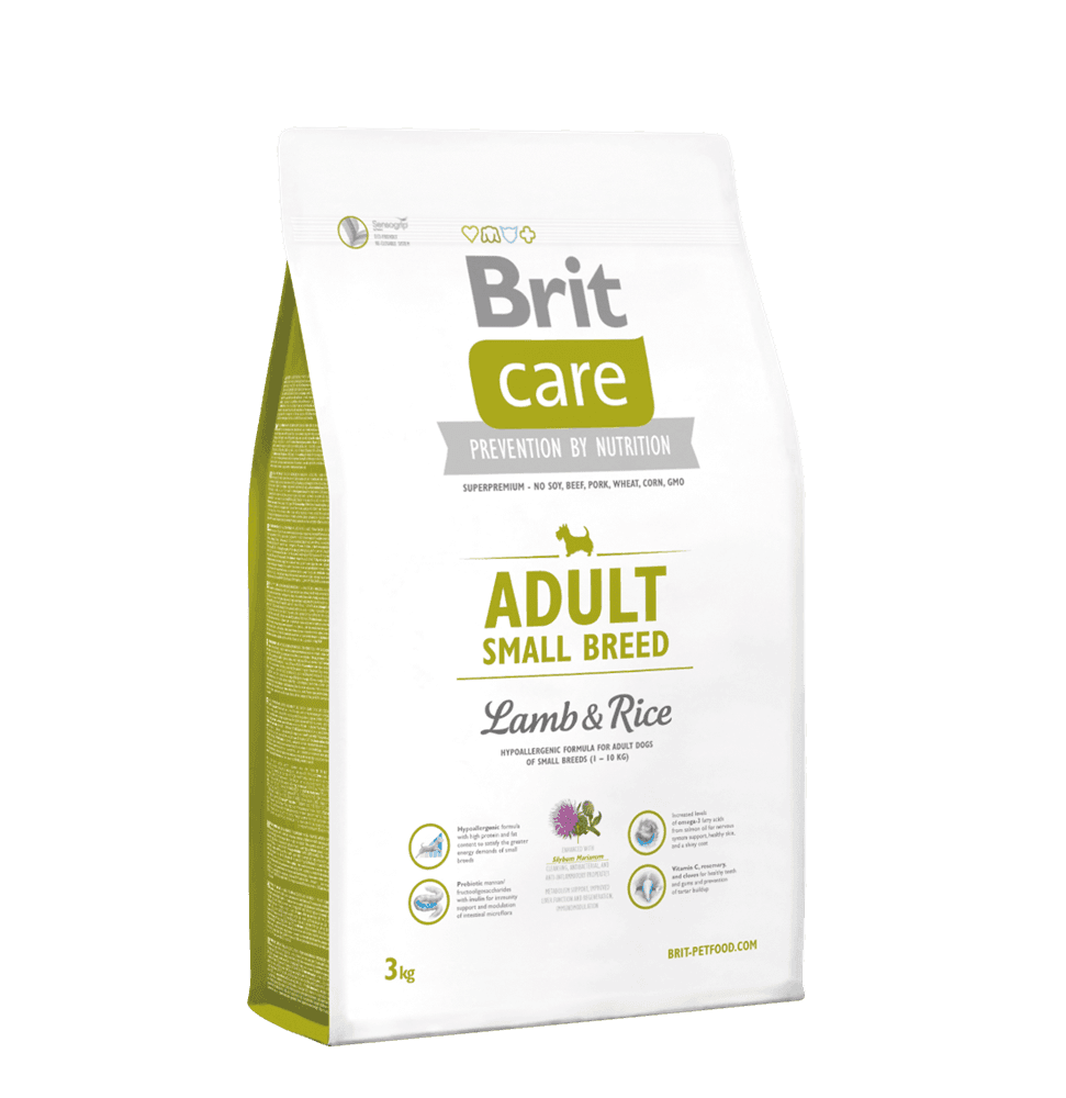 Brit Care crocchette Adult Small Breed agnello e riso in Secco 101 Market - Poggibonsi, commercioVirtuoso.it