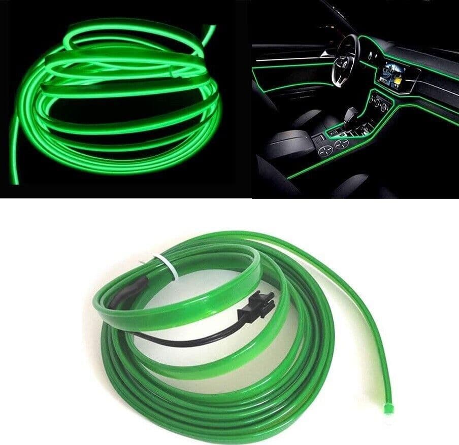 STRISCIA STRIP LED PER INTERNI AUTO A 12V FIBRA OTTICA LUCE DECORATIVA ATMOSFERA in Luci abitacolo Trade Shop italia - Napoli, commercioVirtuoso.it