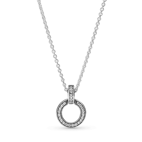 PANDORA - Collana Doppio Cerchio