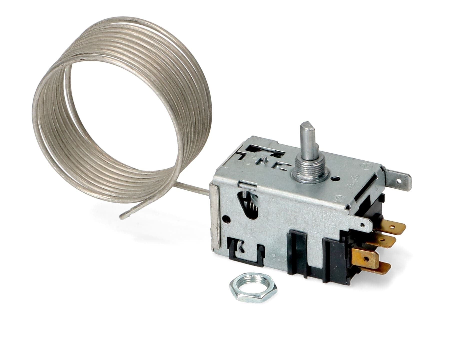 TERMOSTATO 077B6970 CONTATTI 4 A FASTON PER FRIGORIFERO ARISTON HOTPOINT INDESIT in prodotto EuroStore07 - Alatri, commercioVirtuoso.it