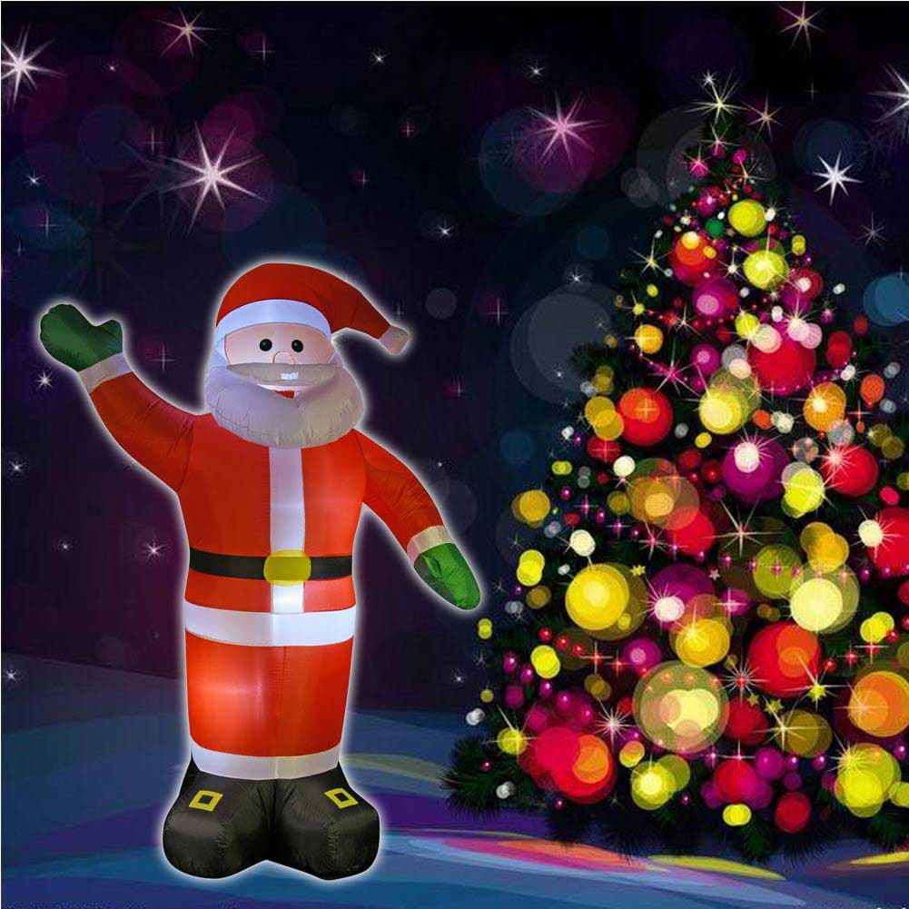 Gonfiabile Babbo Natale Grande Altezza 120 Cm Con Illuminazione Led Per Esterno in Oggettistica Danyx - Casoria, commercioVirtuoso.it