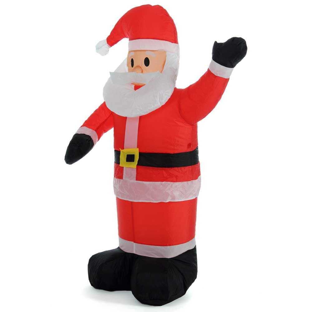 Gonfiabile Babbo Natale Grande Altezza 120 Cm Con Illuminazione Led Per Esterno in Oggettistica Danyx - Casoria, commercioVirtuoso.it