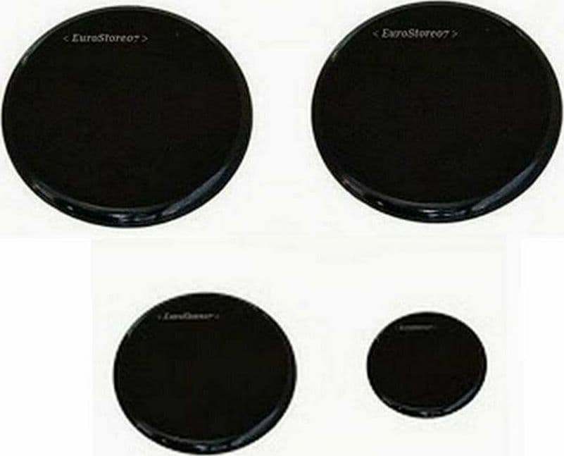 LOFRA SPARTIFIAMMA PIATTINI SMALTATI CUCINA A GAS 2 GRANDI MM 99 4 PZ in prodotto EuroStore07 - Alatri, commercioVirtuoso.it