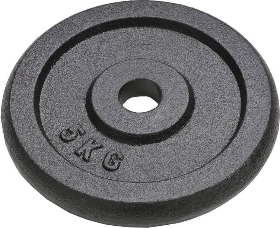 SET DI 4 DISCHI PER PESI MANUBRI DA 5 KG IN GHISA BILANCIERE F 30MM COLORE NERO in Dischi Trade Shop italia - Napoli, commercioVirtuoso.it