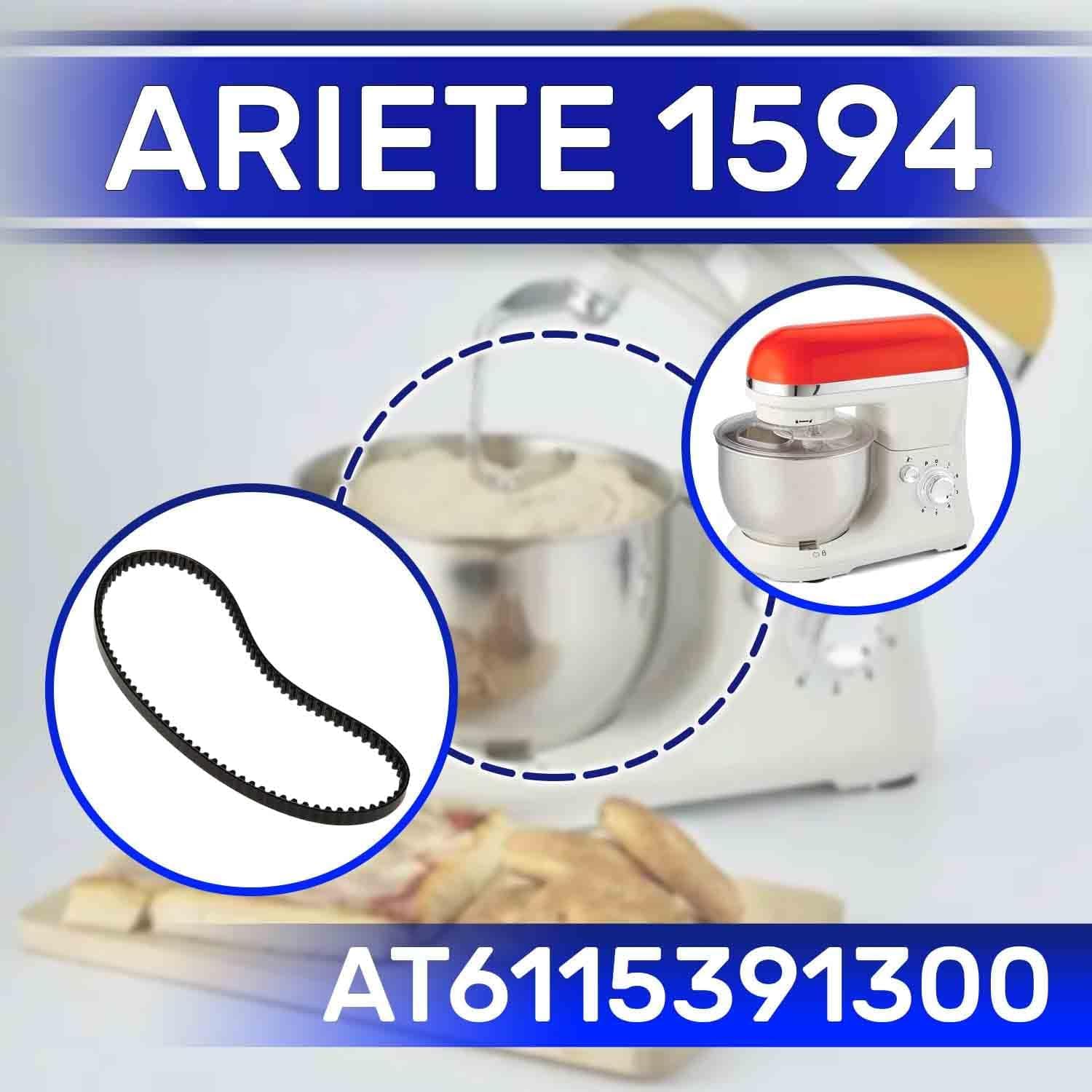 CINGHIA TRASMISSIONE IMPASTATRICE ARIETE GOURMET COLOR 1594 AT6115391300 PC 502 in prodotto EuroStore07 - Alatri, commercioVirtuoso.it