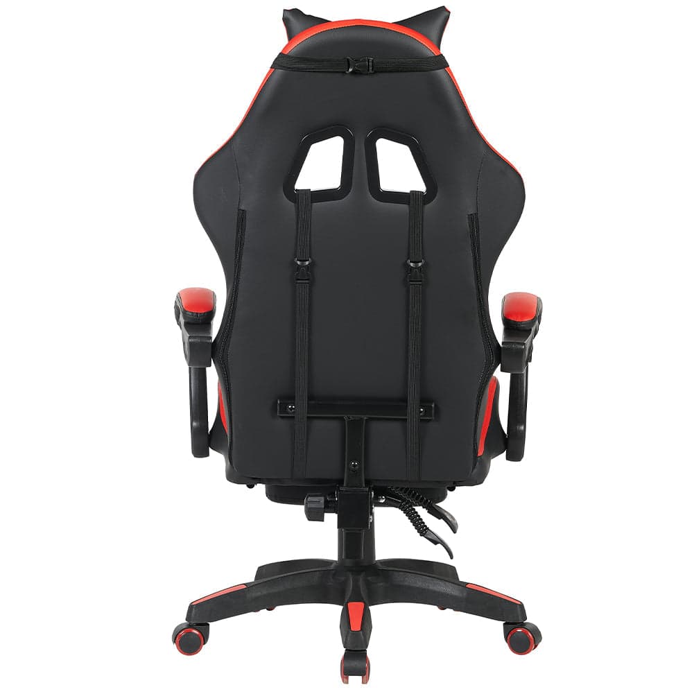 Sedia Gaming da Scrivania Rosso con Poggiapiedi Seduta Ergonomica e Regolabile in Sedie Gaming Esplodia - Napoli, commercioVirtuoso.it