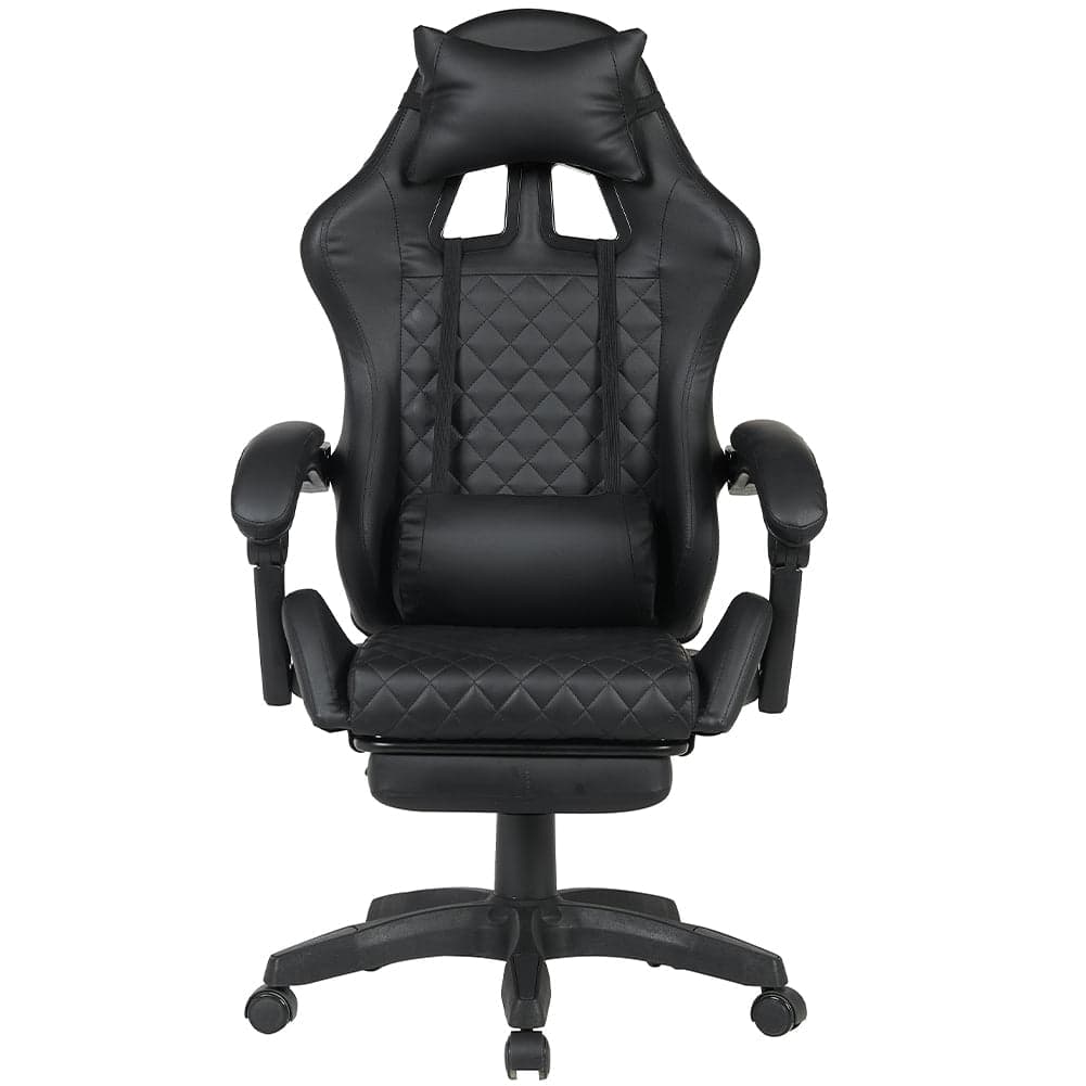 Sedia Gaming da Scrivania Nero con Poggiapiedi Seduta Ergonomica e Regolabile in Sedie Gaming Esplodia - Napoli, commercioVirtuoso.it